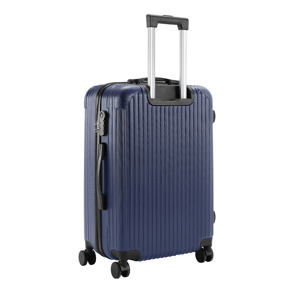 Blue 20 inch Hardshell Spinner Wheel Luggage Travel Suitcase