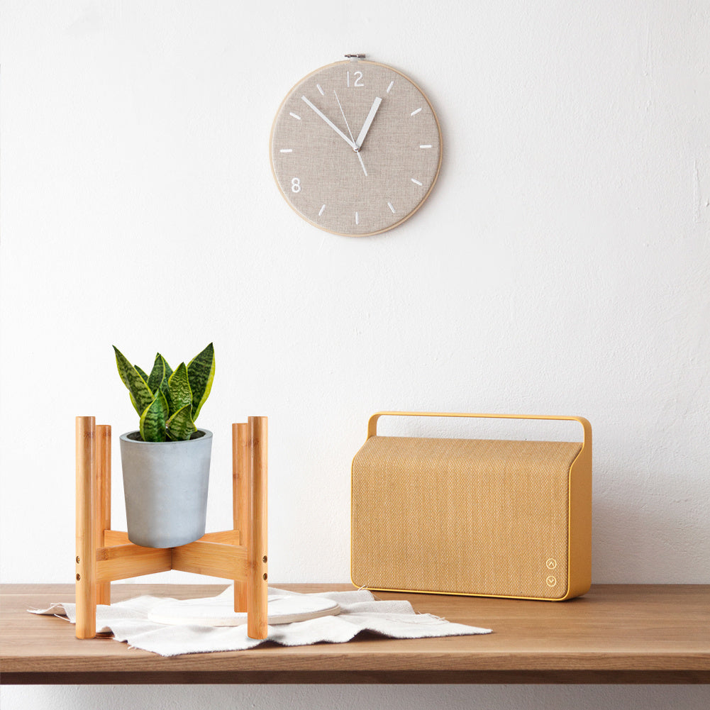 Wood Plant Flower Pots Stand, 25x25CM