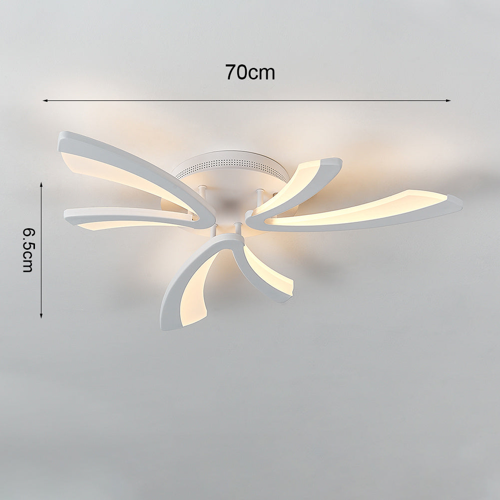 Modern V Shape LED Ceiling Light 3 Head Dimmable