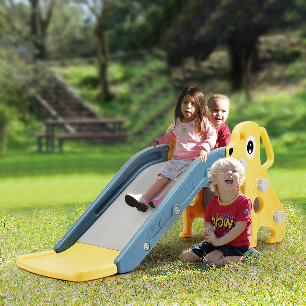 Freestanding Puppy Indoor Outdoor Toddler Slide