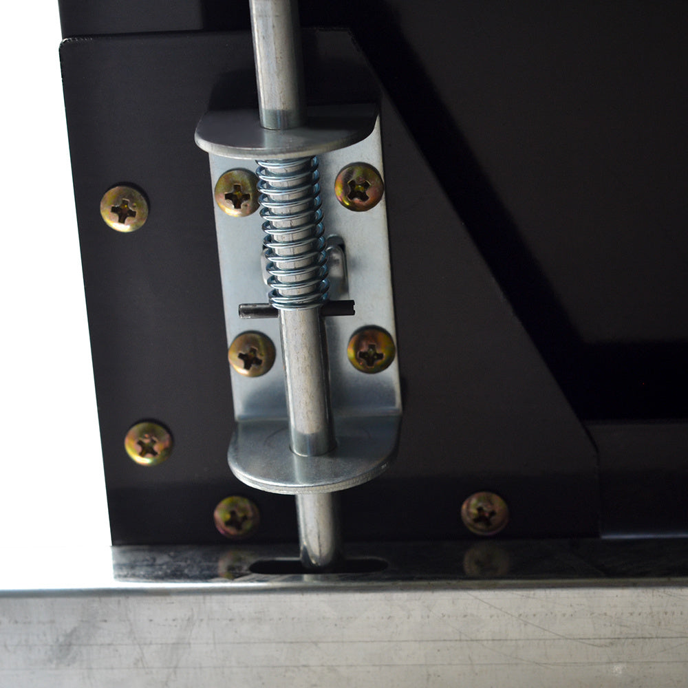 Light Grey Outdoor Steel Motorcycle Storage Shed