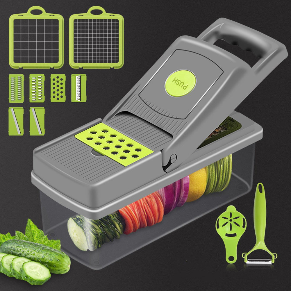 Kitchen Multifunctional Vegetable Food Slicer Chopper Cutter