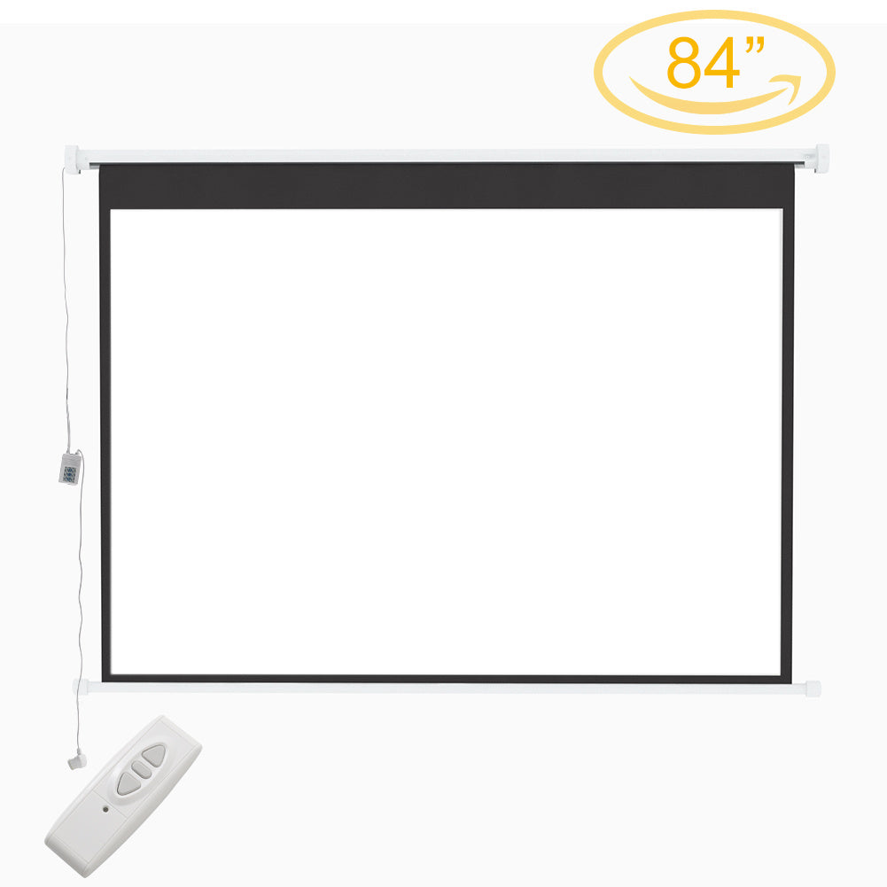 84 Inch Electric Motorized Projector Screen