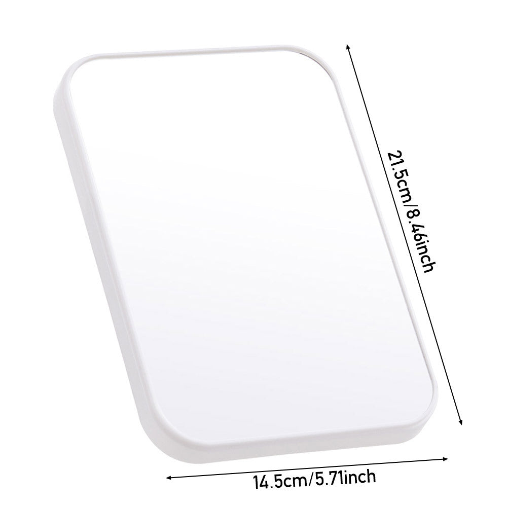 White Foldable Portable Tabletop Mirror