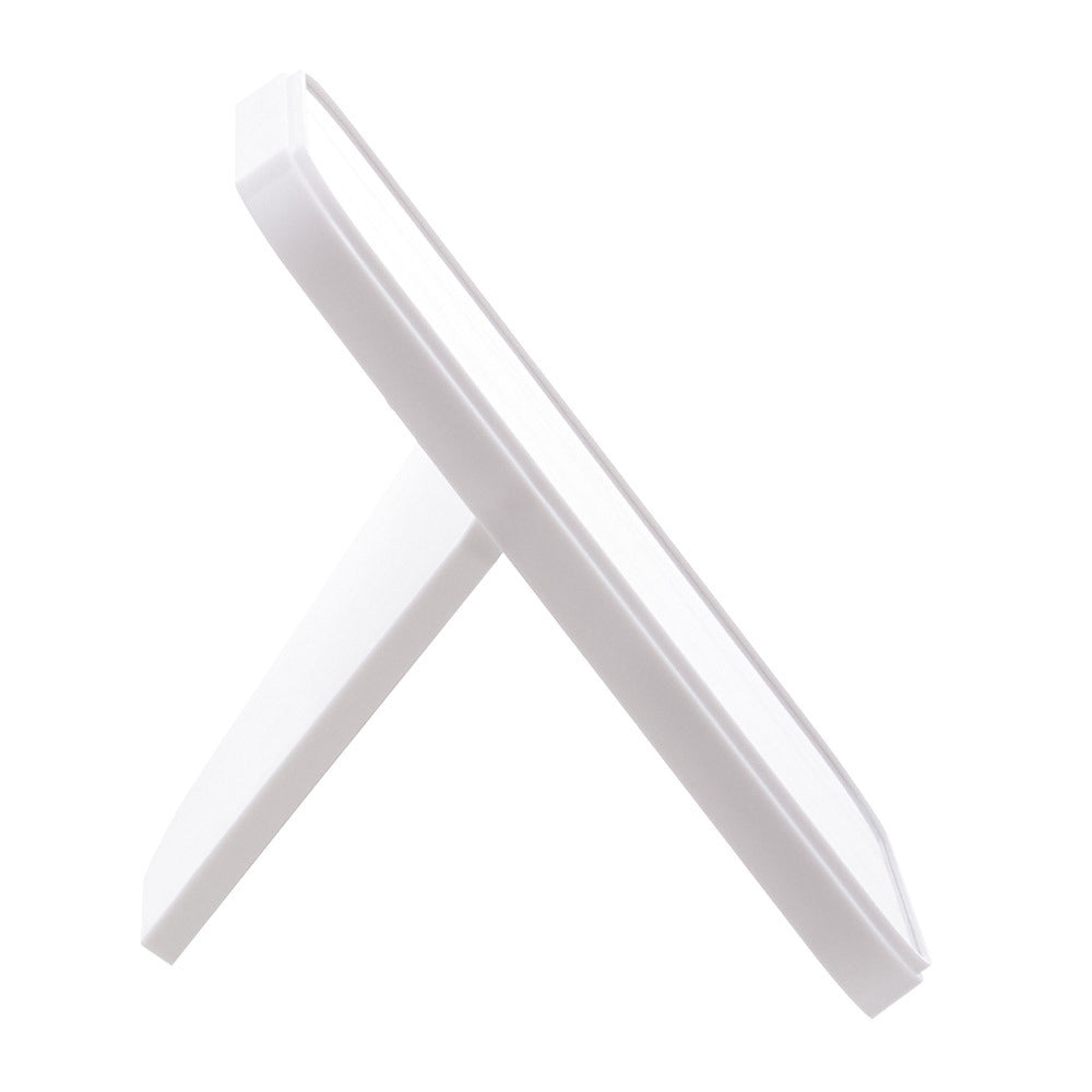 White Foldable Portable Tabletop Mirror