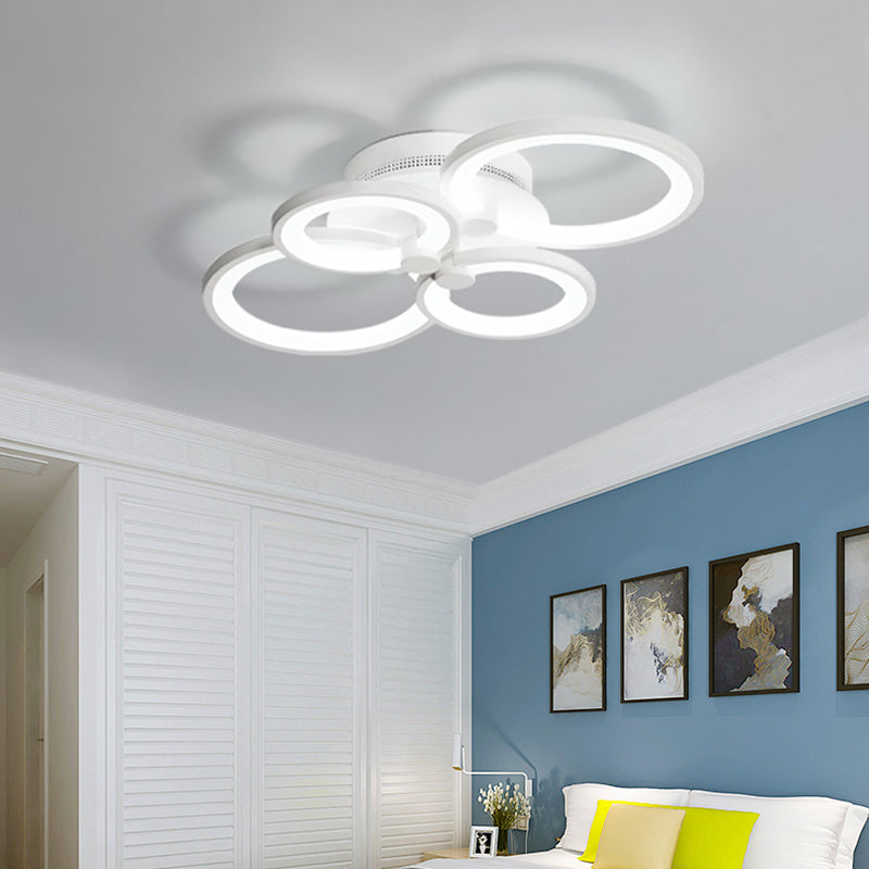 LED Light Ceiling Lights Cool White Lamp 4 Head