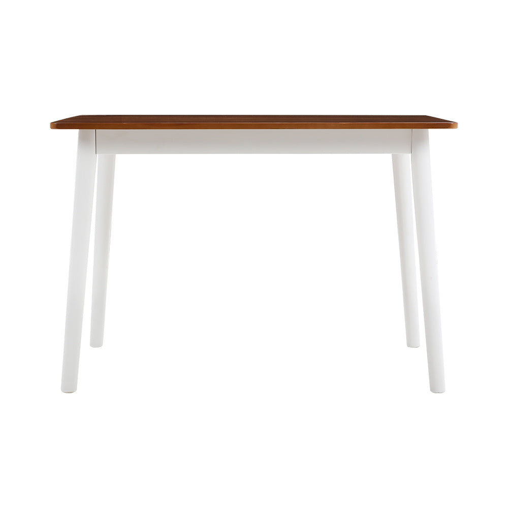 Reddish Brown 108cm W Rectangular Wooden Dining Table