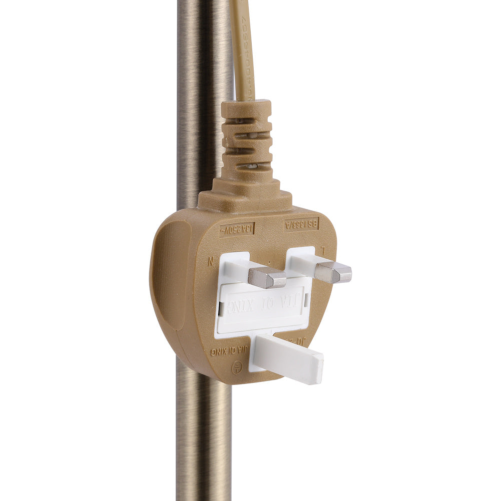 175CM Mother and Child Adjustable Floor Reading Lamp, Bronze