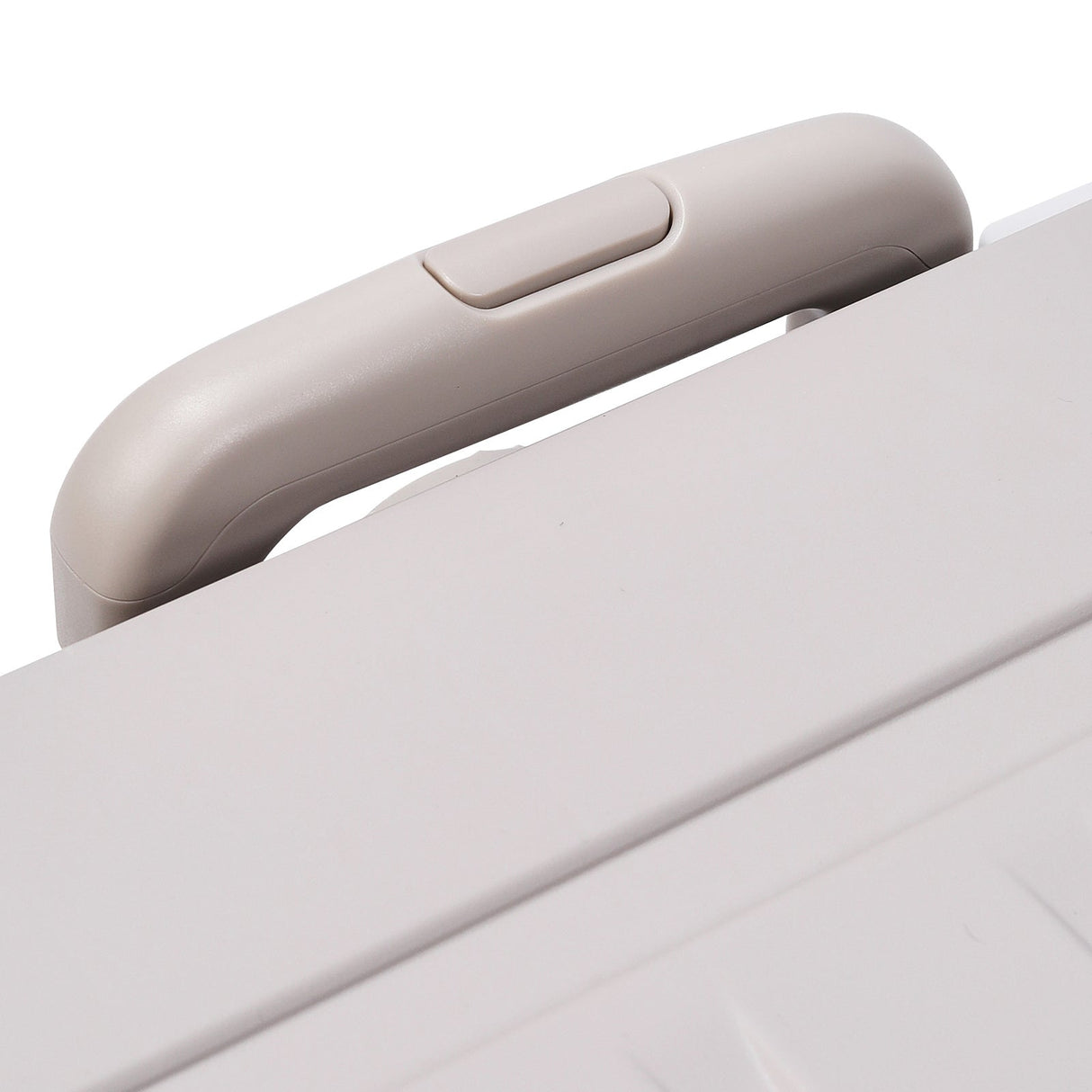 White 50L Cable Stayed Collapsible Rolling Utility Crate Shopping Cart