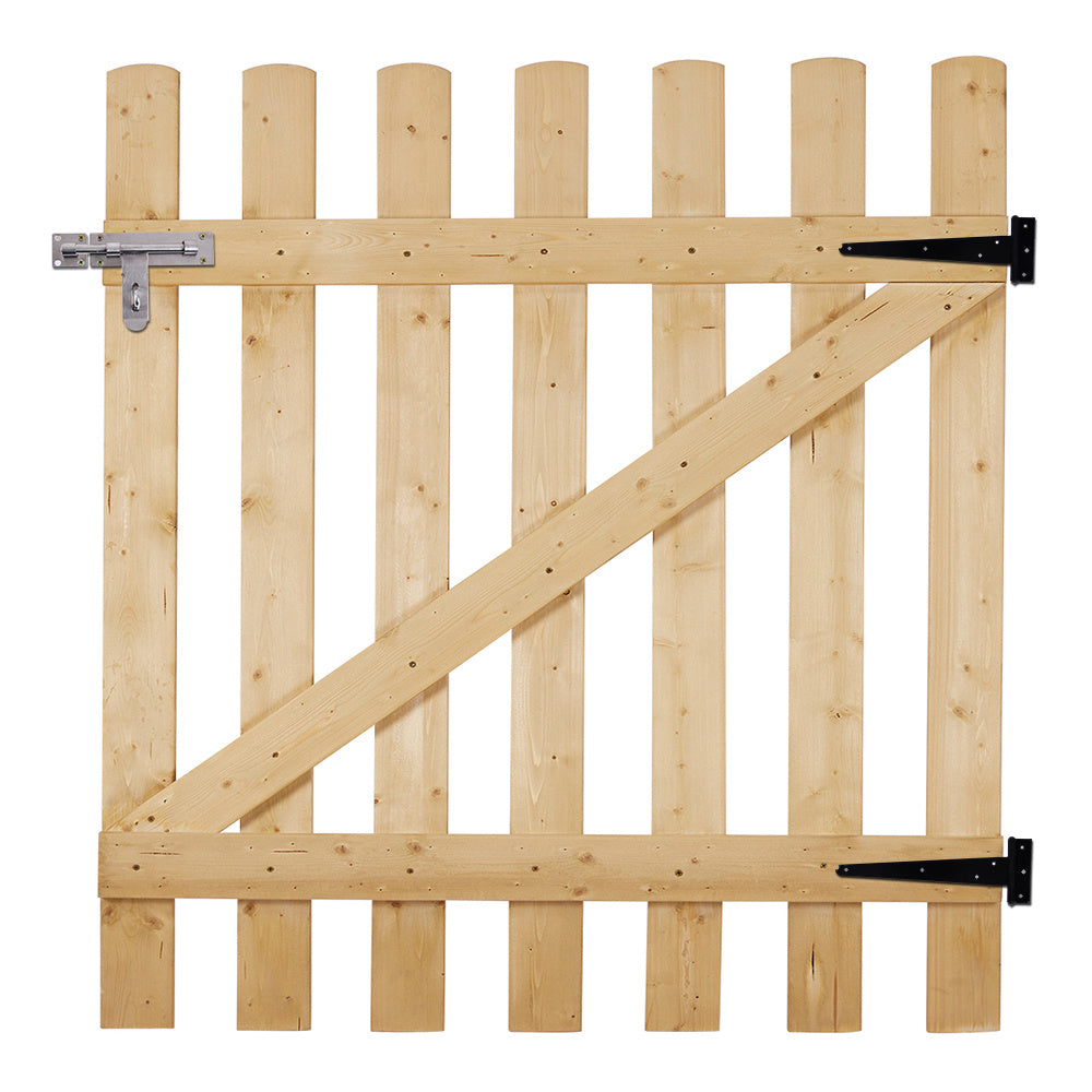 90cm Garden Wood Fence Gate with Latch