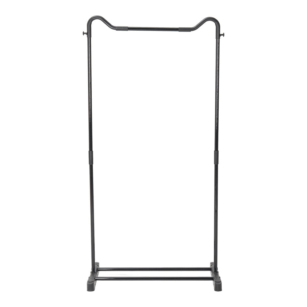 Black Freestanding Metal Garment Rack
