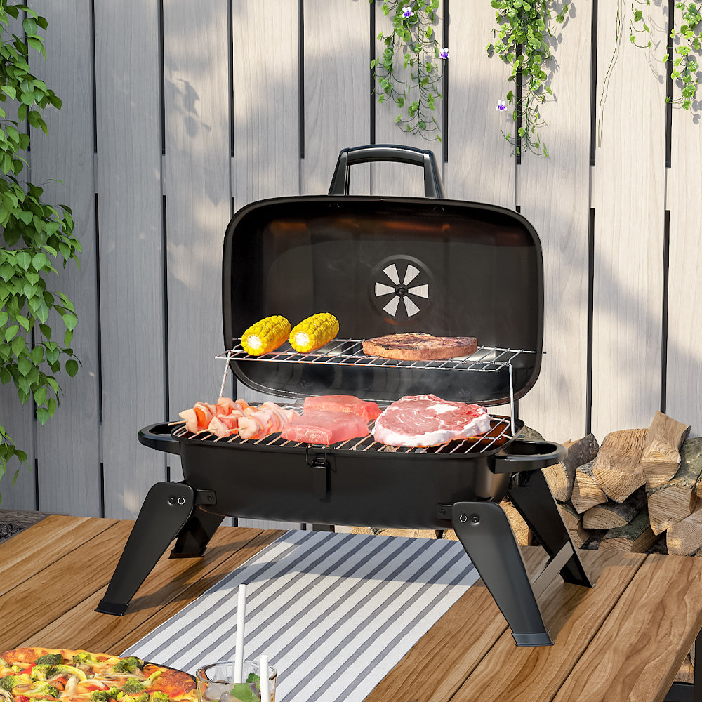 Portable Outdoor Camping Charcoal BBQ Grill