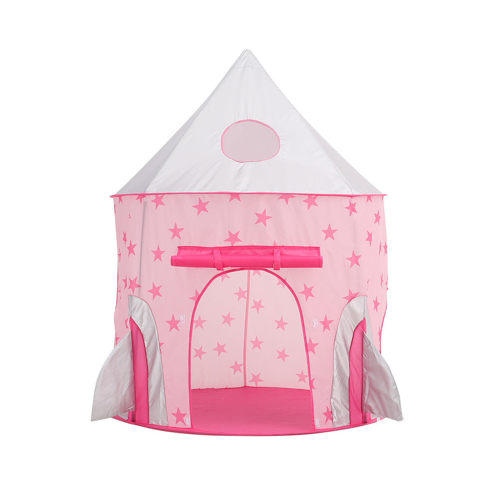 Kids Pop-up Play Tent, Tunnel and Ball Pit Set, Pink