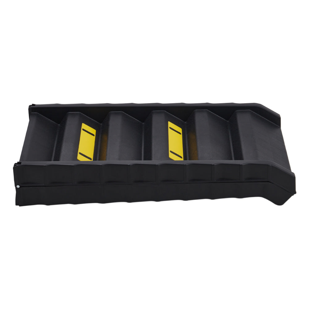 Black Folding Portable Dog Pet Stairs Ramp