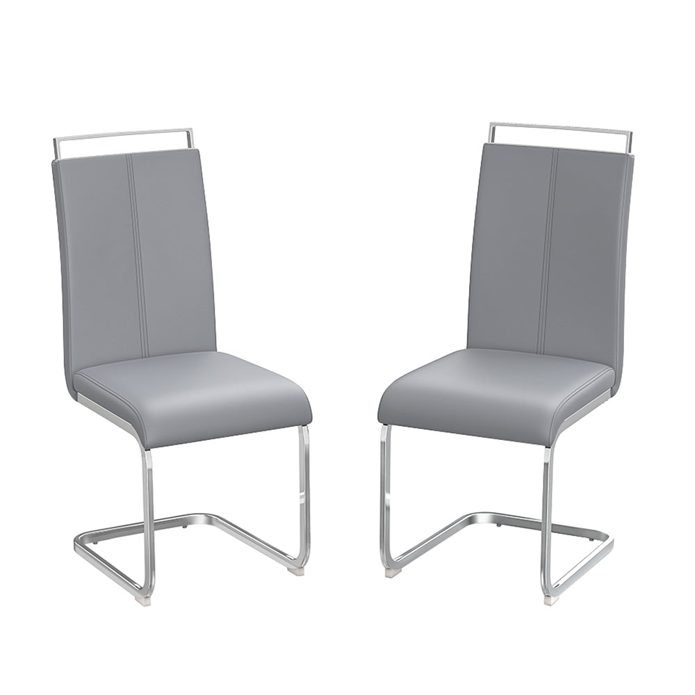 2pcs Metal High Dining Chairs
