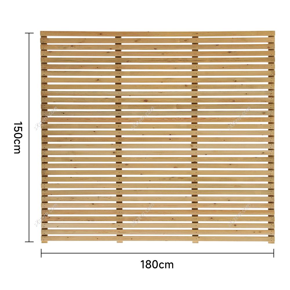 180x150cm Garden Wood Fence Gate