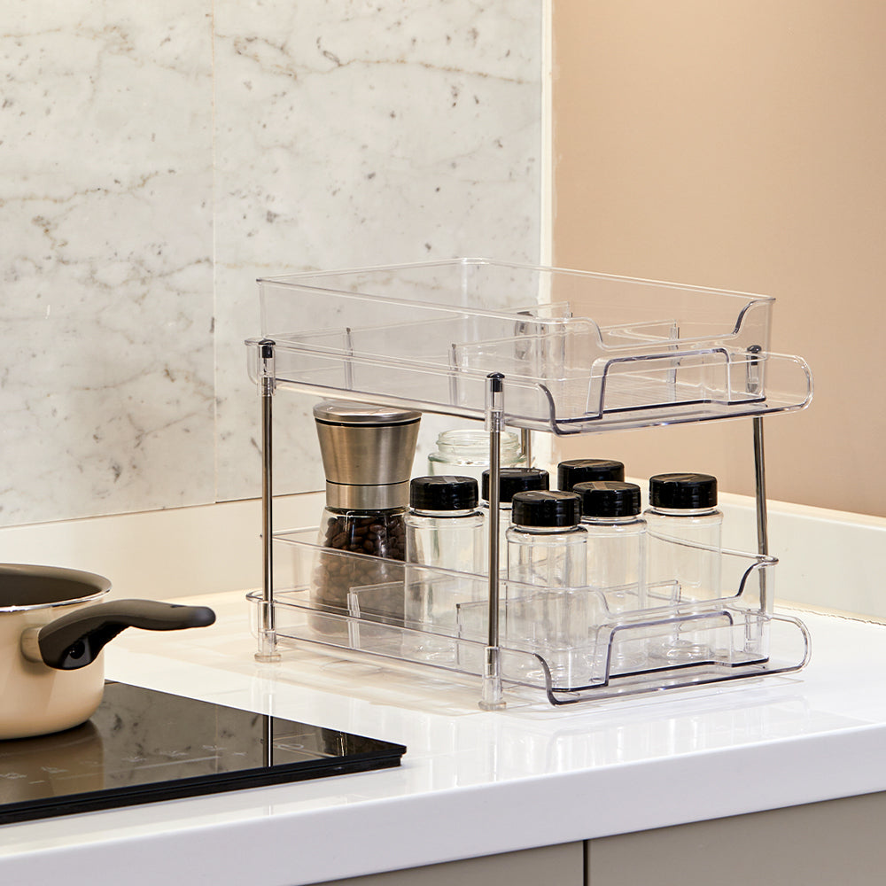 2 Tier Skincare Organizer for Makeup Cosmetic Perfume