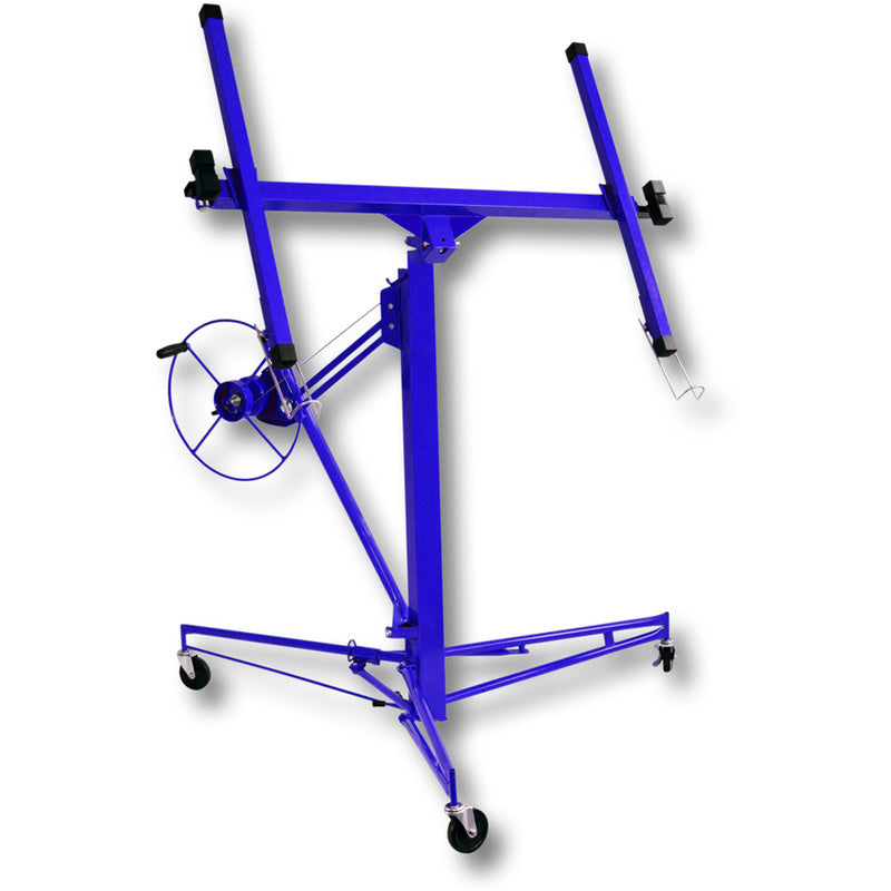 Blue 16ft Drywall Hoist Plasterboard Lifter Jack Tool