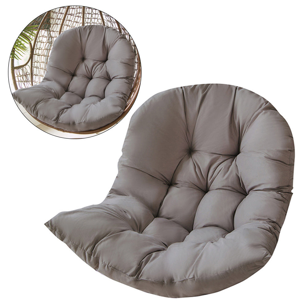 Hanging Egg Swing Chair Replacement Seat Pad Cushion 80x120CM, Dark Grey