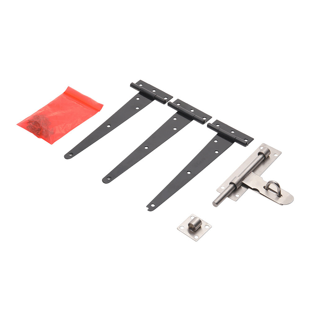 Rhombus Garden Wood Fence Gate with Door Latch