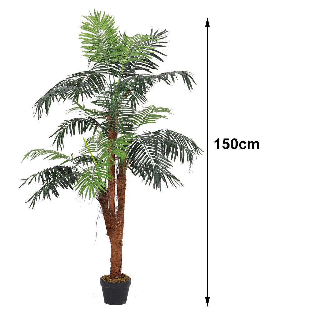 150CM Garden Artificial Palm Tree in Pot Fake Plant
