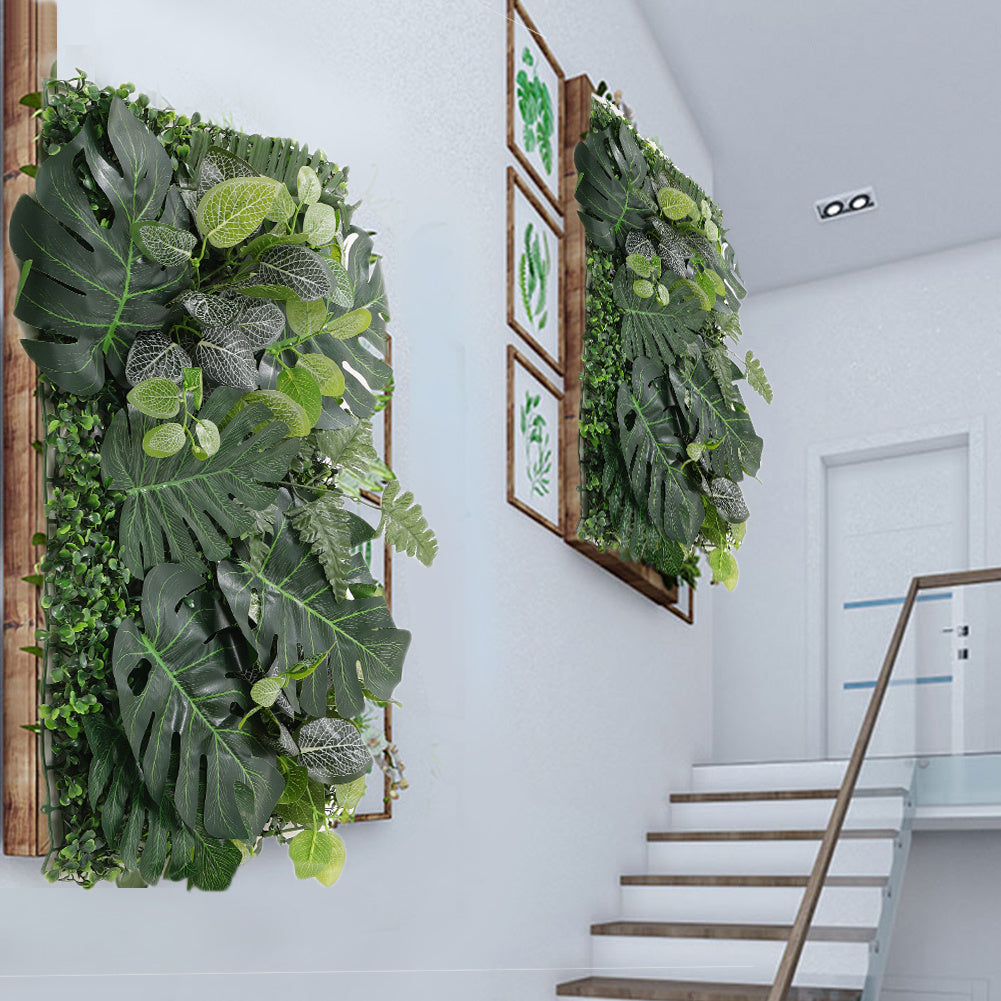 40x60cm Artificial Plants Green Wall Panel