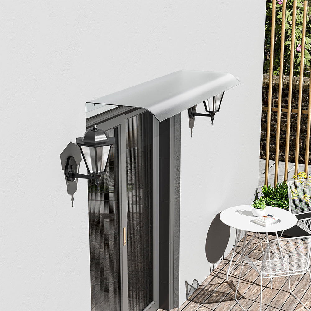 200x40cm Frosted Awning Window Door Canopy