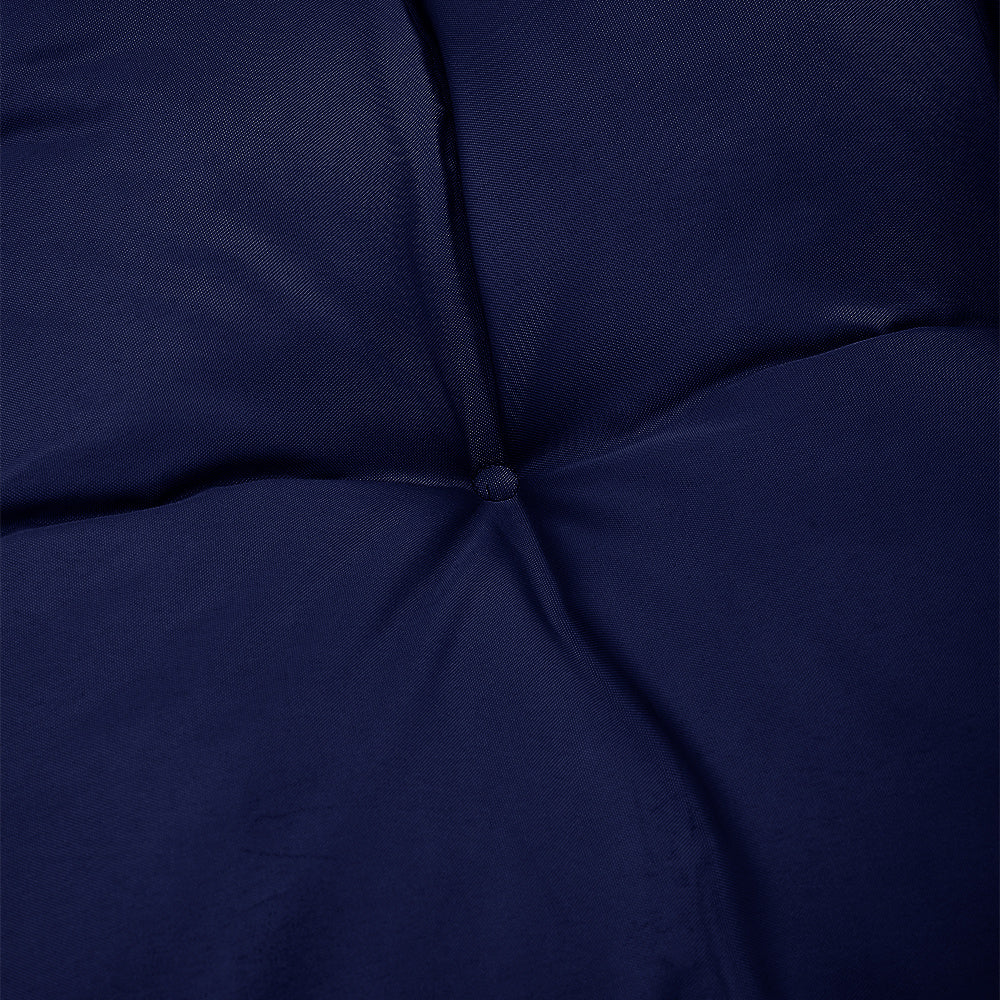 Blue Outdoor Waterproof Patio Benches Seat Cushion