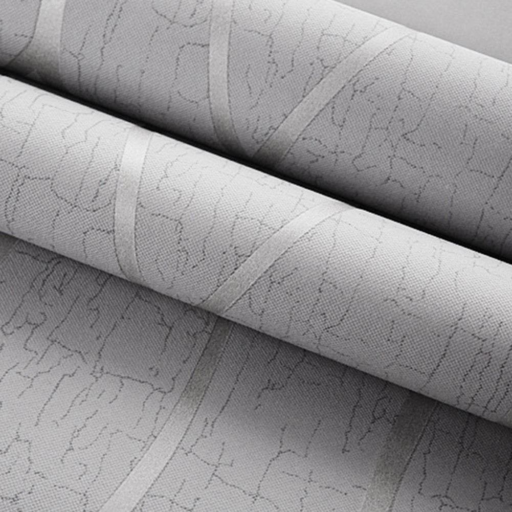 Modern 3D Wall Paper Silver Grey Striped Textured Wallpaper Background, Grey