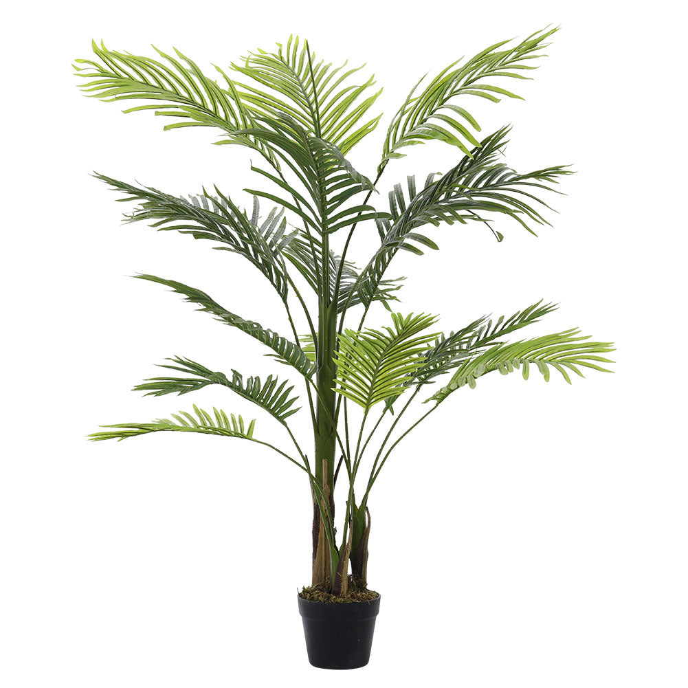 Outdoor Realistic Artificial Palm Tree Plant in Pot, 1.3M