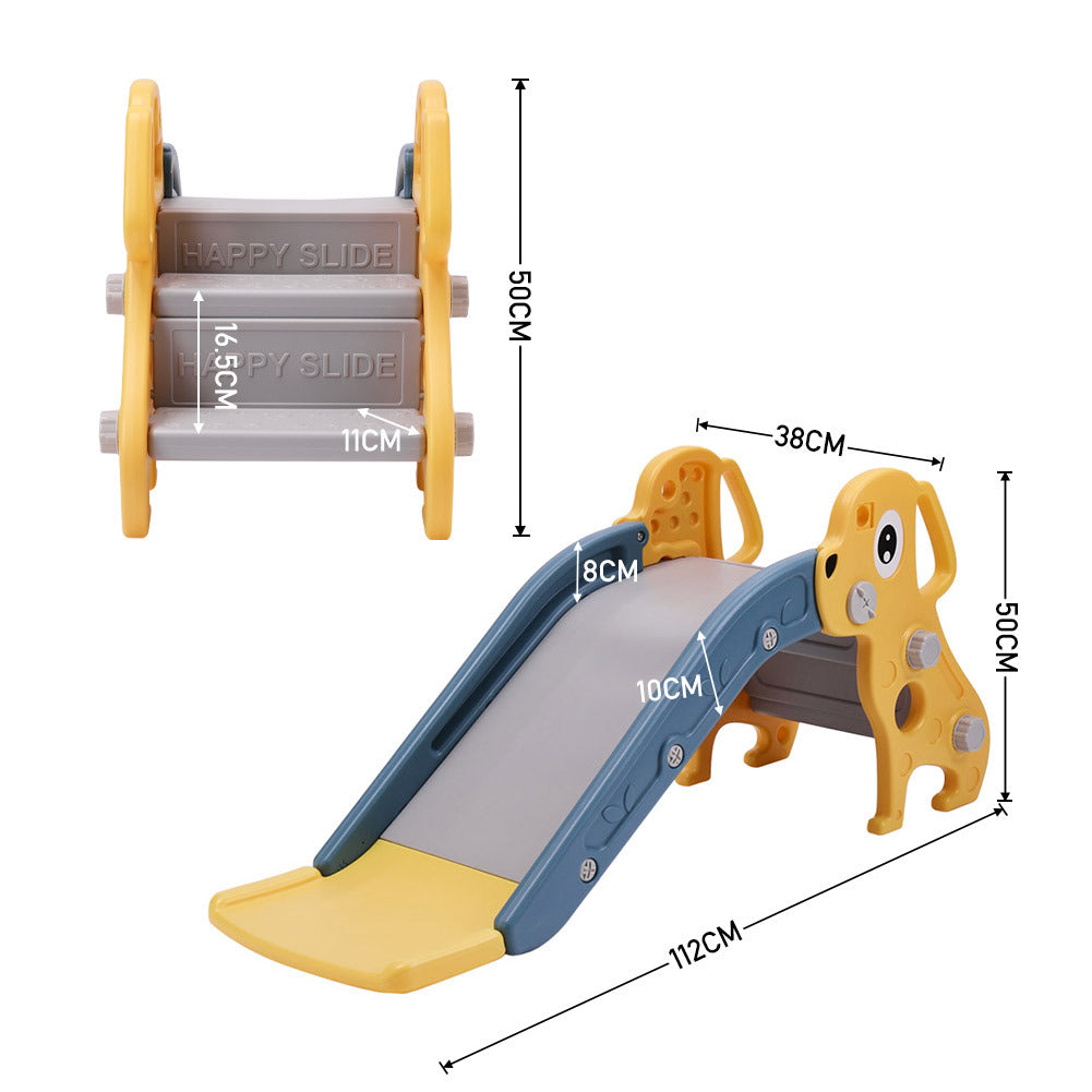 Freestanding Puppy Indoor Outdoor Toddler Slide
