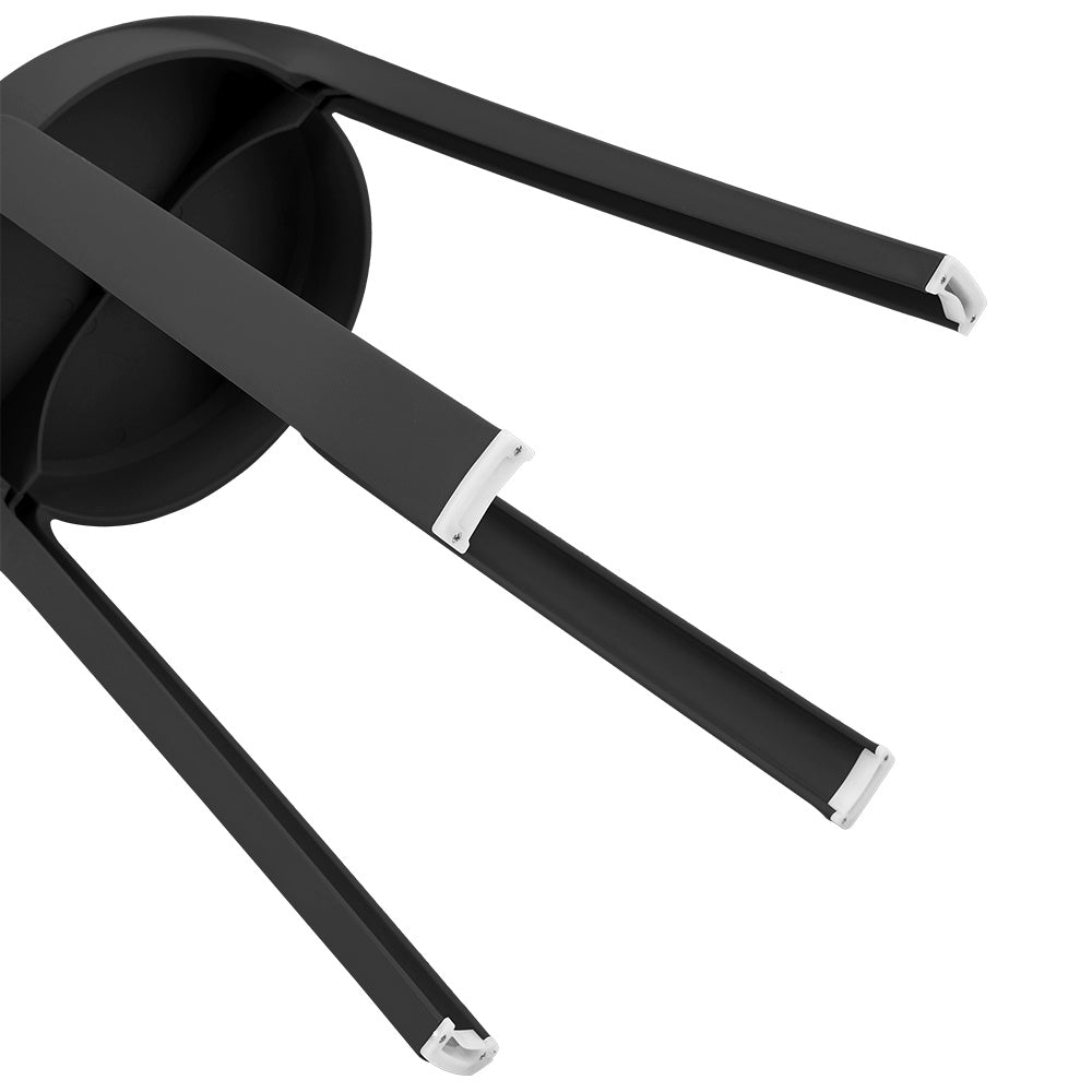 Plastic Stackable Round Stools Set of 10