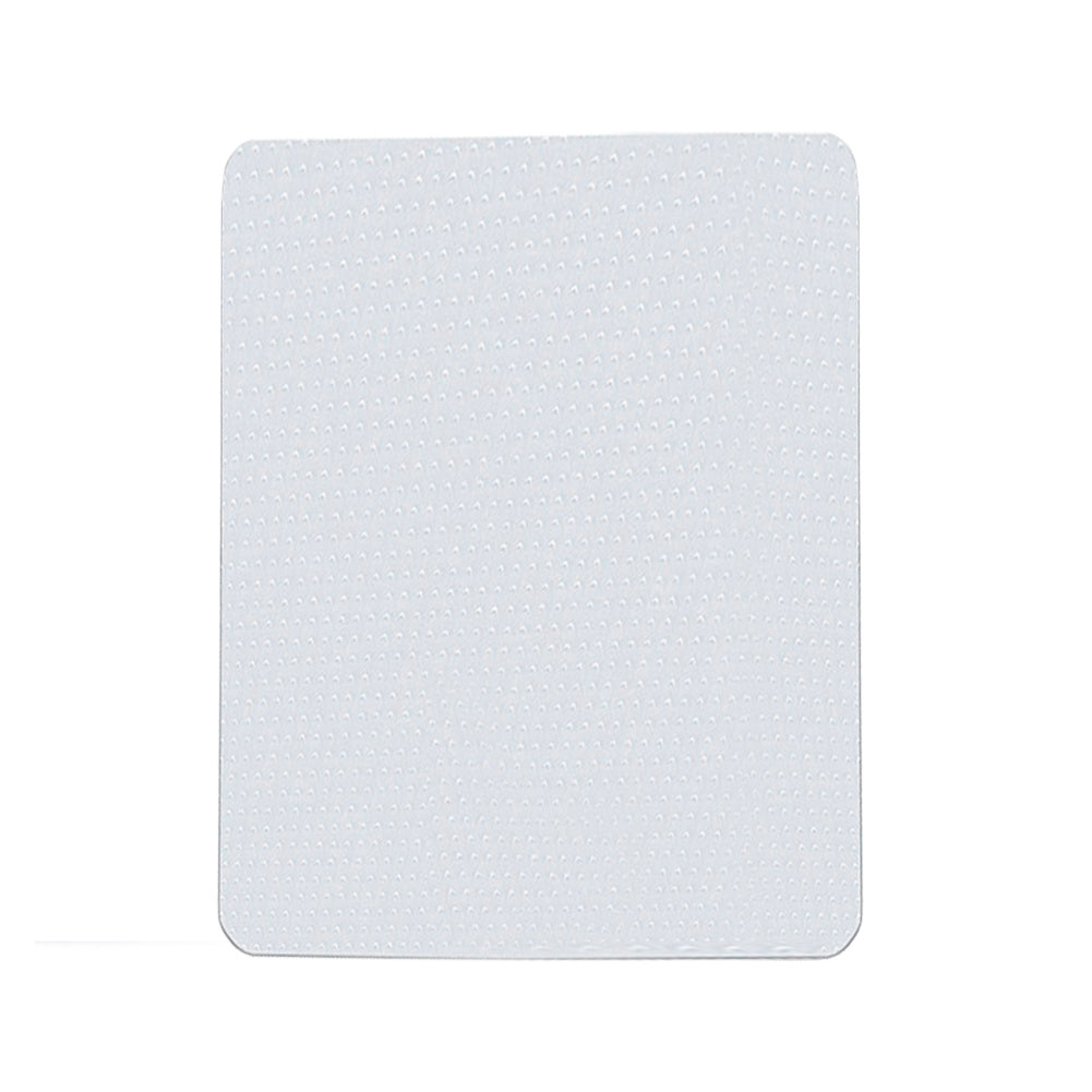 Plastic PVC Non Slip Office Chair Desk Mat Carpet Protector Rectangle Spiked