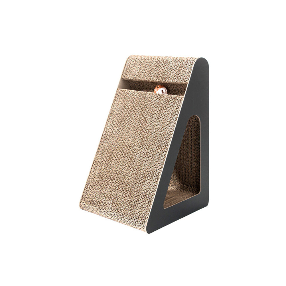 Cat Scratching board with tunnel hole and toy ball Scratcher