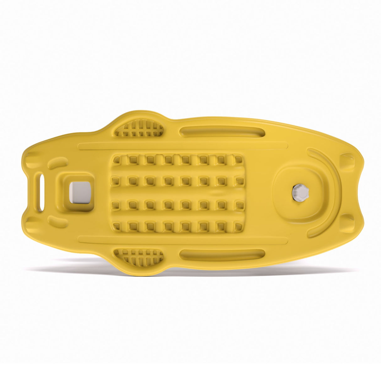 Yellow Kids Plastic Rocking Horse