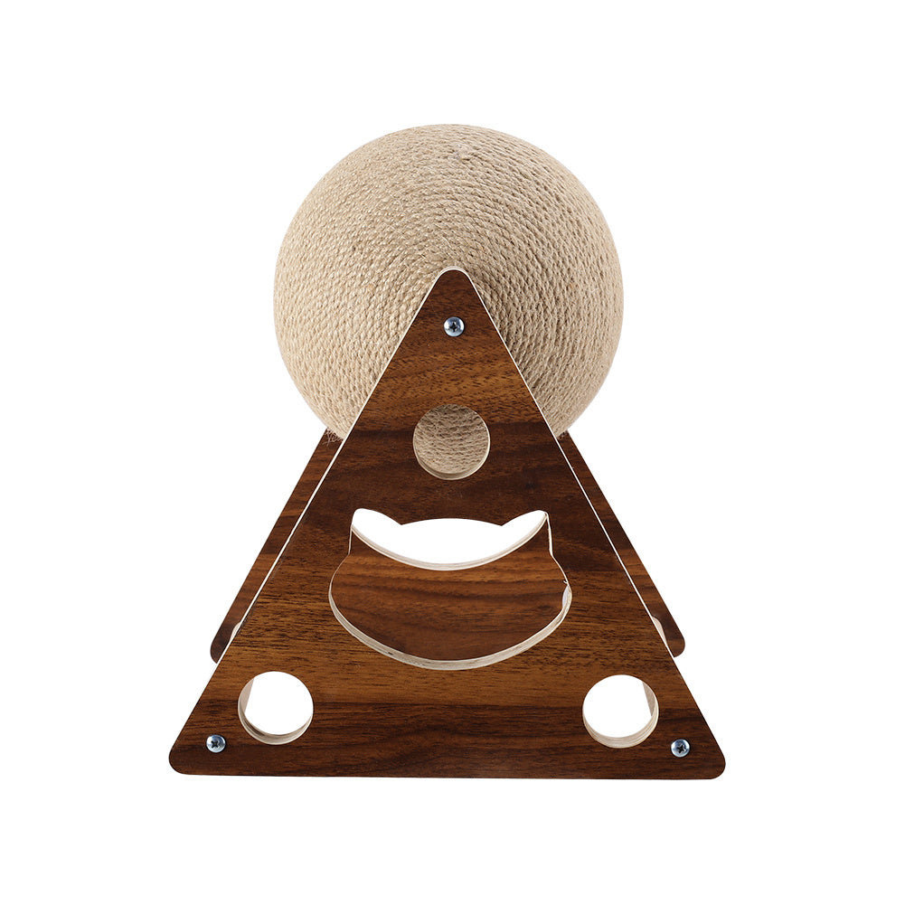 Cat Scratching Ball Natural Sisal Board Scratcher Pet Toy