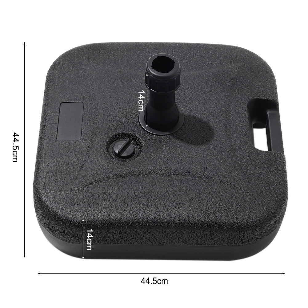 Parasol Base Stand / Water Filled 20KG For Square and Round Parasol