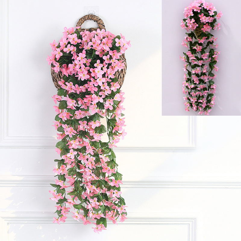 Artificial Fake Flowers Cluster Hanging Garland