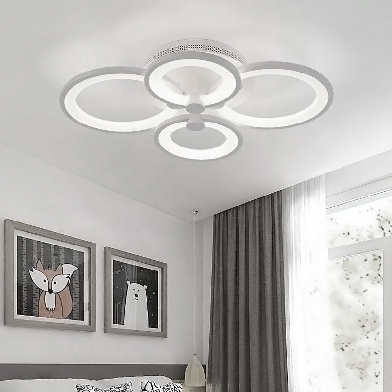 LED Light Ceiling Lights Cool White Lamp 4 Head