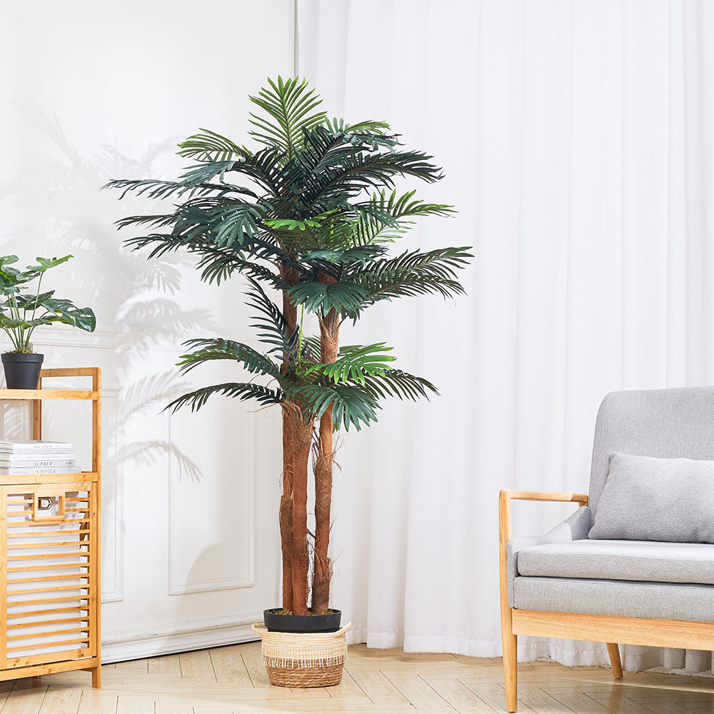 180cm Large Artificial Palm Tree Fake Plant in Pot
