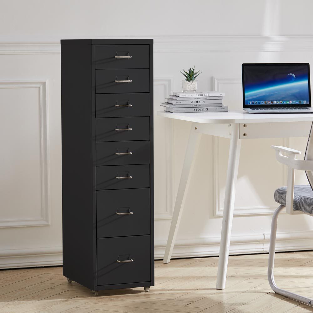 Rolling Vertical File Cabinet for Office Storage