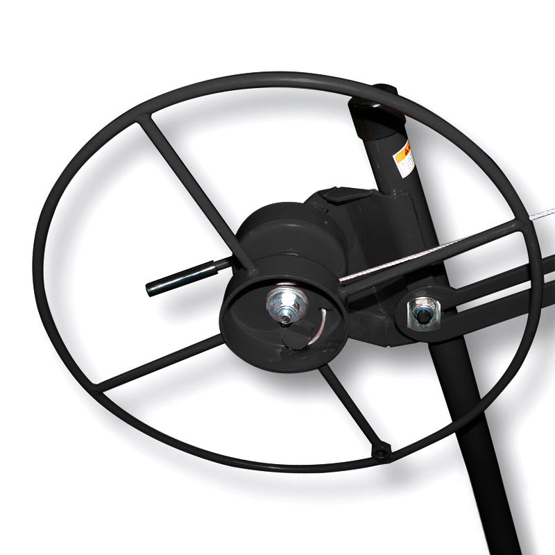 Black 16ft Drywall Hoist Plasterboard Lifter Jack Tool