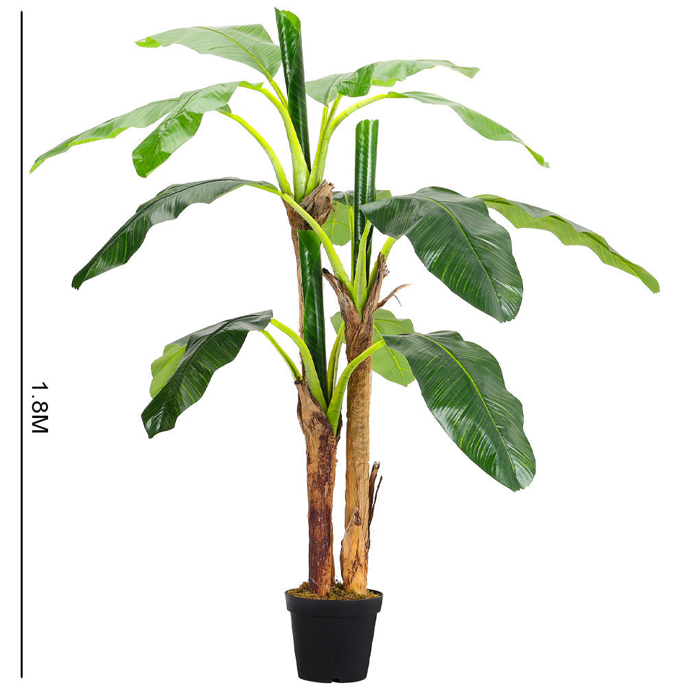 180CM Garden Artificial Banana Tree in Pot