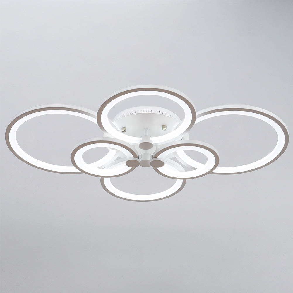 LED Light Ceiling Lights Cool White Lamp 6 Head