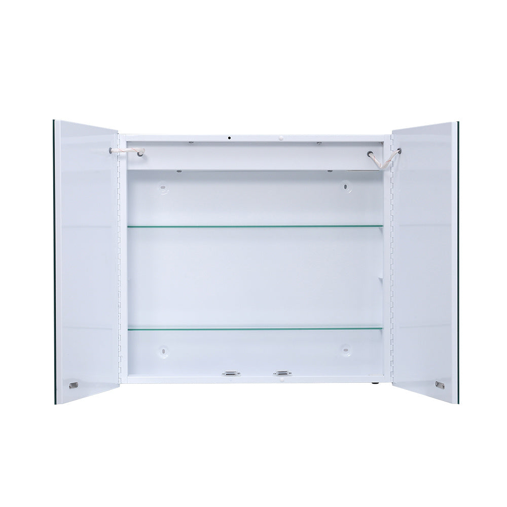 Wall Mount Bathroom Mirror Cabinet with LED Lights