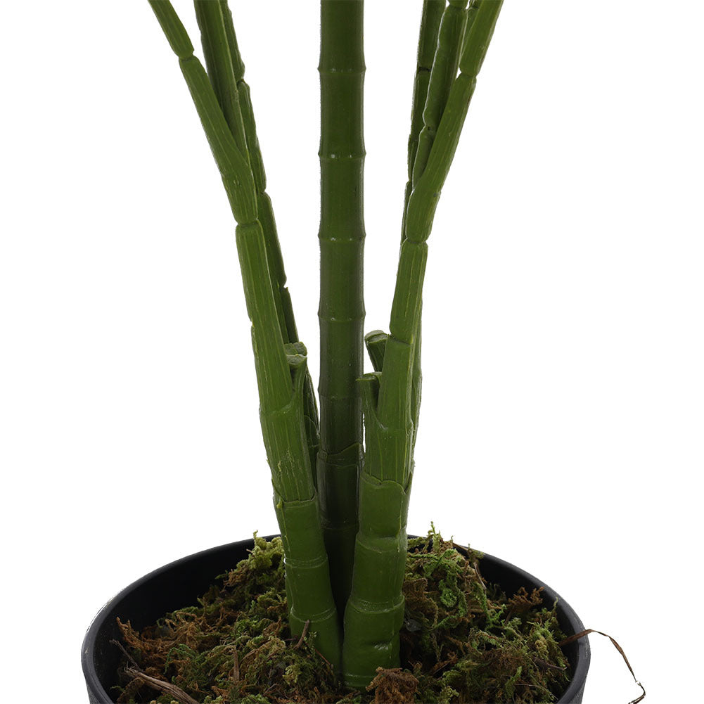 Outdoor Realistic Artificial Palm Tree Plant in Pot, 90CM