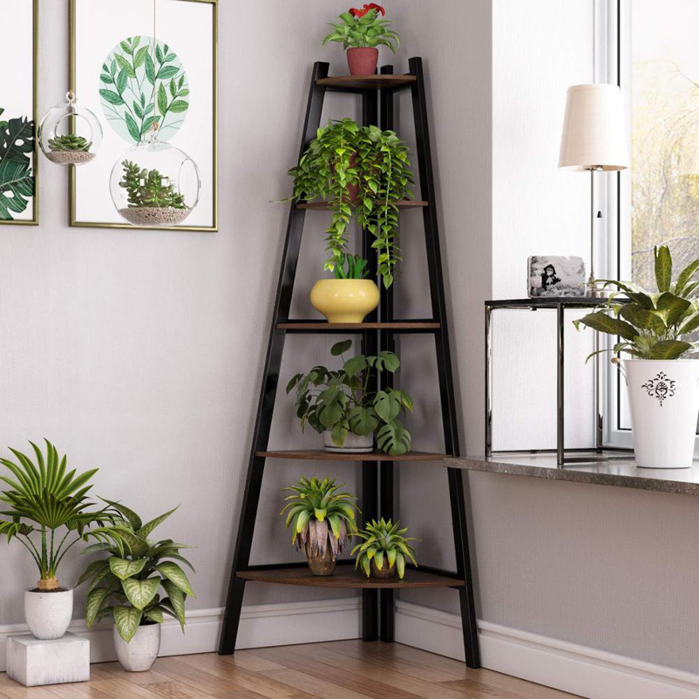 5 Tier Triangle Foldable Plant Stand