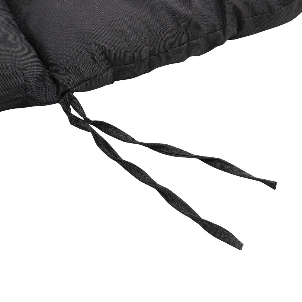 Rocking Chair Rattan Chair Non slip Comfortable Seat Cushion,Dark Grey