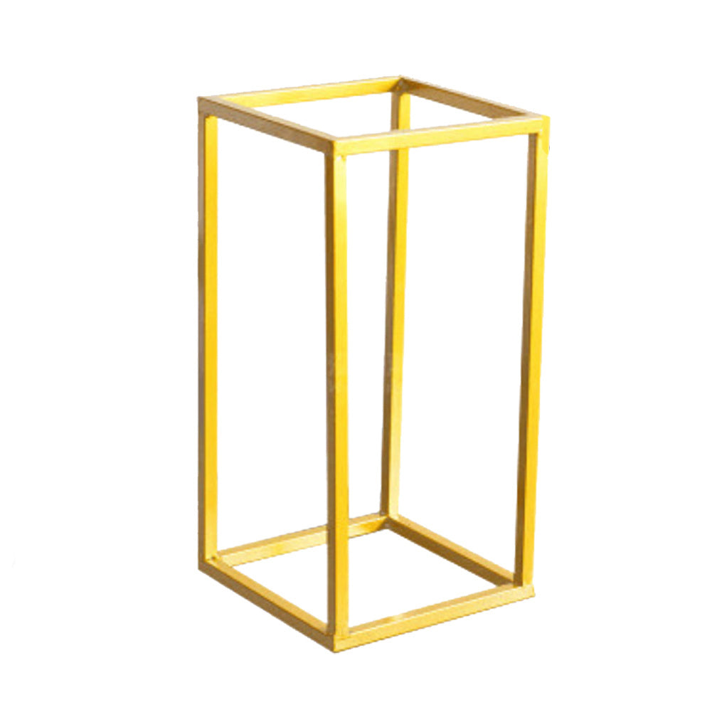 40cm Metal Rectangular Flower Stand Pedestal
