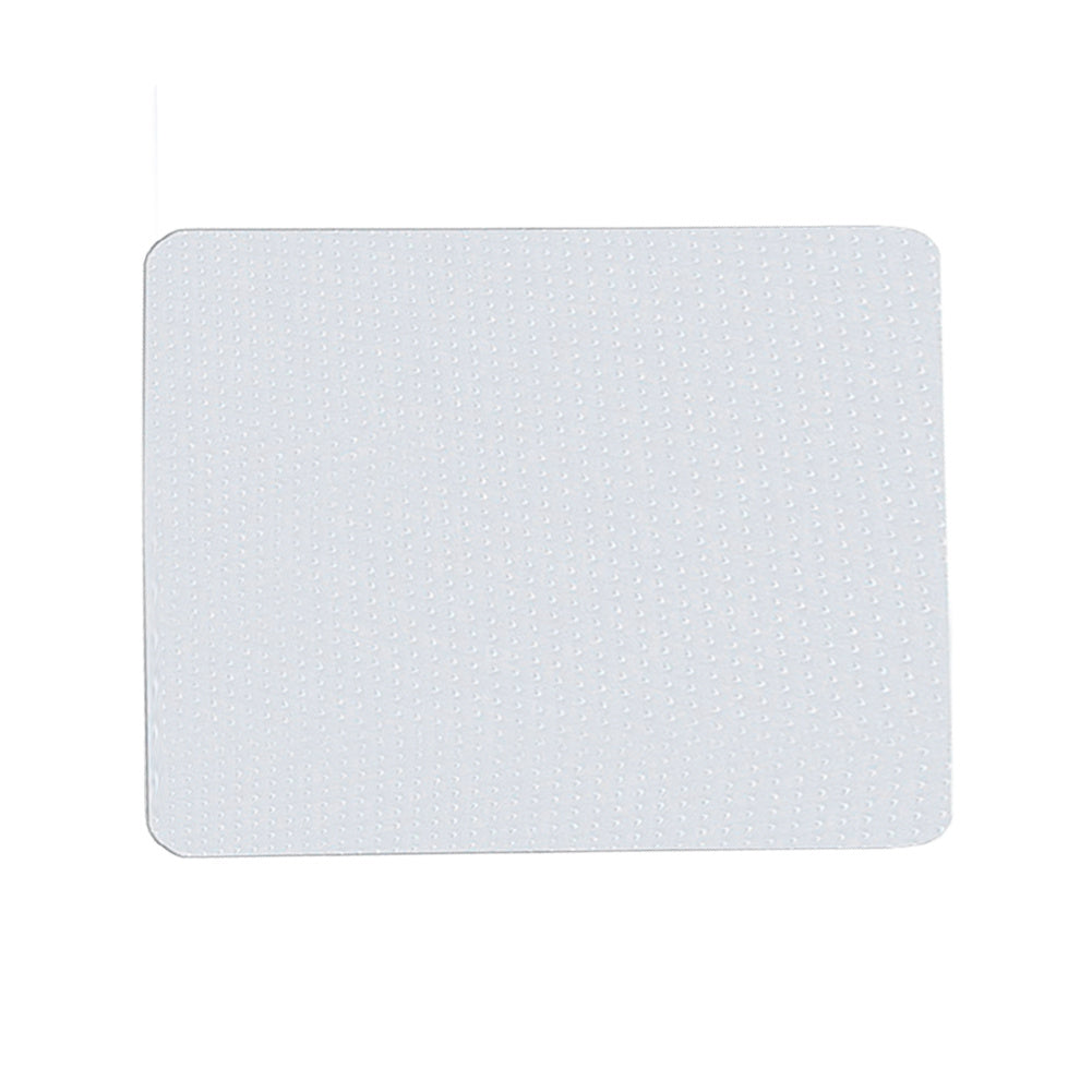 Plastic PVC Non Slip Office Chair Desk Mat Carpet Protector Rectangle Spiked